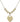 Heart Crystal Necklace | 3/4 inch | 6mm Beads   14kt Gold Filled