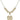 Guardian Angel Crystal Necklace | 3/4 inch | 6mm Beads   14kt Gold Filled