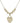 Guardian Angel Crystal Necklace | 3/4 inch | 6mm Beads   14kt Gold Filled