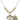 Saint Christopher Crystal Necklace | 3/4 inch | 6mm Beads   14kt Gold Filled