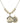 Saint Christopher Crystal Necklace | 3/4 inch | 6mm Beads   14kt Gold Filled