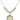 Miraculous Medal Crystal Necklace | 3/4 inch | 6mm Beads   14kt Gold Filled