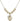 Scapular Crystal Necklace | 5/8 inch | 6mm Beads   14kt Gold Filled