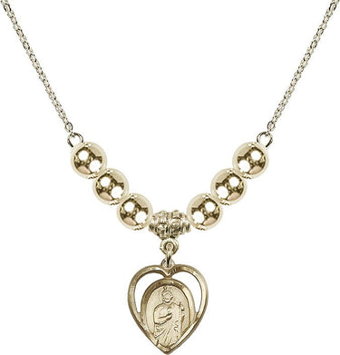 St. Jude Crystal Necklace | 5/8 inch | 6mm Beads | N32-4128