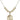 Miraculous Medal Crystal Necklace | 7/8 inch | 6mm Beads   14kt Gold Filled