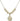 Communion Chalice Crystal Necklace | 1/2 inch | 6mm Beads   14kt Gold Filled
