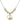Guardian Angel Crystal Necklace | 1/2 inch | 6mm Beads   14kt Gold Filled