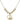 Guardian Angel Crystal Necklace | 1/2 inch | 6mm Beads   14kt Gold Filled