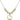 Cross Crystal Necklace | 1/2 inch | 6mm Beads   14kt Gold Filled
