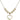 Heart Crystal Necklace | 1/2 inch | 6mm Beads   14kt Gold Filled