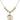 Sorrowful Mother Crystal Necklace | 3/4 inch | 6mm Beads   14kt Gold Filled