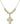 5-Way Crystal Necklace | 7/8 inch | 6mm Beads   14kt Gold Filled