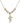 Guardian Angel Crystal Necklace | 7/8 inch | 6mm Beads   14kt Gold Filled