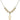Cancer Awareness Crystal Necklace | 7/8 inch | 6mm Beads   14kt Gold Filled
