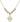 Holy Spirit Crystal Necklace | 3/4 inch | 6mm Beads   14kt Gold Filled