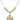 5-Way Crystal Necklace | 3/4 inch | 6mm Beads   14kt Gold Filled