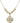 5-Way Crystal Necklace | 3/4 inch | 6mm Beads   14kt Gold Filled