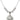 Holy Spirit Crystal Necklace | 3/4 inch | 6mm Beads   Sterling Silver