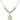 Miraculous Medal Crystal Necklace | 7/8 inch | 6mm Beads   14kt Gold Filled