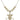 Crucifix Crystal Necklace | 1 inch | 6mm Beads   14kt Gold Filled