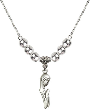 Madonna Crystal Necklace | 1 inch | 6mm Beads | N32-5907