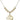 Faith, Hope & Charity Crystal Necklace | 7/8 inch | 6mm Beads   14kt Gold Filled