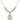 Saint Anne Crystal Necklace | 3/4 inch | 6mm Beads   14kt Gold Filled