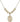 Saint Anne Crystal Necklace | 3/4 inch | 6mm Beads   14kt Gold Filled