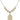 Saint Apollonia Crystal Necklace | 3/4 inch | 6mm Beads   14kt Gold Filled