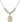 Saint Apollonia Crystal Necklace | 3/4 inch | 6mm Beads   14kt Gold Filled