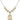 Saint Barbara Crystal Necklace | 3/4 inch | 6mm Beads   14kt Gold Filled