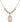 Saint Barbara Crystal Necklace | 3/4 inch | 6mm Beads   14kt Gold Filled