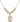 Saint Augustine Crystal Necklace | 3/4 inch | 6mm Beads   14kt Gold Filled