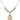 Saint Blaise Crystal Necklace | 3/4 inch | 6mm Beads   14kt Gold Filled