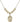 Saint Frances Cabrini Crystal Necklace | 3/4 inch | 6mm Beads   14kt Gold Filled