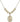Saint Alexander Constantinople Crystal Necklace | 3/4 inch | 6mm Beads   14kt Gold Filled
