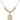 Saint Benjamin Crystal Necklace | 3/4 inch | 6mm Beads   14kt Gold Filled