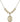 Saint Benjamin Crystal Necklace | 3/4 inch | 6mm Beads   14kt Gold Filled
