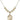 Saint Katharine Drexel Crystal Necklace | 3/4 inch | 6mm Beads   14kt Gold Filled