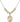Saint Katharine Drexel Crystal Necklace | 3/4 inch | 6mm Beads   14kt Gold Filled