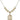 Saint Cecilia Crystal Necklace | 3/4 inch | 6mm Beads   14kt Gold Filled
