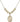 Saint Brendan the Navigator Crystal Necklace | 3/4 inch | 6mm Beads   14kt Gold Filled