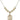 Saint Camillus of Lellis Crystal Necklace | 3/4 inch | 6mm Beads   14kt Gold Filled