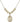 Saint Camillus of Lellis Crystal Necklace | 3/4 inch | 6mm Beads   14kt Gold Filled