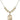 Saint Charles Borromeo Crystal Necklace | 3/4 inch | 6mm Beads   14kt Gold Filled