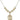 Saint Catherine Laboure Crystal Necklace | 3/4 inch | 6mm Beads   14kt Gold Filled