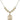 Saint Daniel Crystal Necklace | 3/4 inch | 6mm Beads   14kt Gold Filled