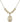 Saint Daniel Crystal Necklace | 3/4 inch | 6mm Beads   14kt Gold Filled