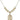 Saint Dennis Crystal Necklace | 3/4 inch | 6mm Beads   14kt Gold Filled