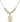Saint David of Wales Crystal Necklace | 3/4 inch | 6mm Beads   14kt Gold Filled